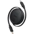 Дата кабель Baseus Free2Pull Mini Retractable Type-C to Type-C 60W (1m) (P10364500) фото 1 з 1