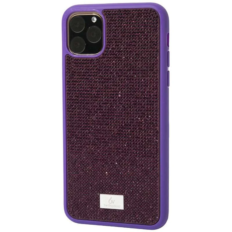

TPU чохол Bling World Grainy Diamonds на Apple iPhone 11 Pro (5.8") (Фіолетовий)