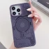 Карбоновий техно чохол з MagSafe на Apple iPhone 12 (6.1") – Purple. Фото 3 з 4