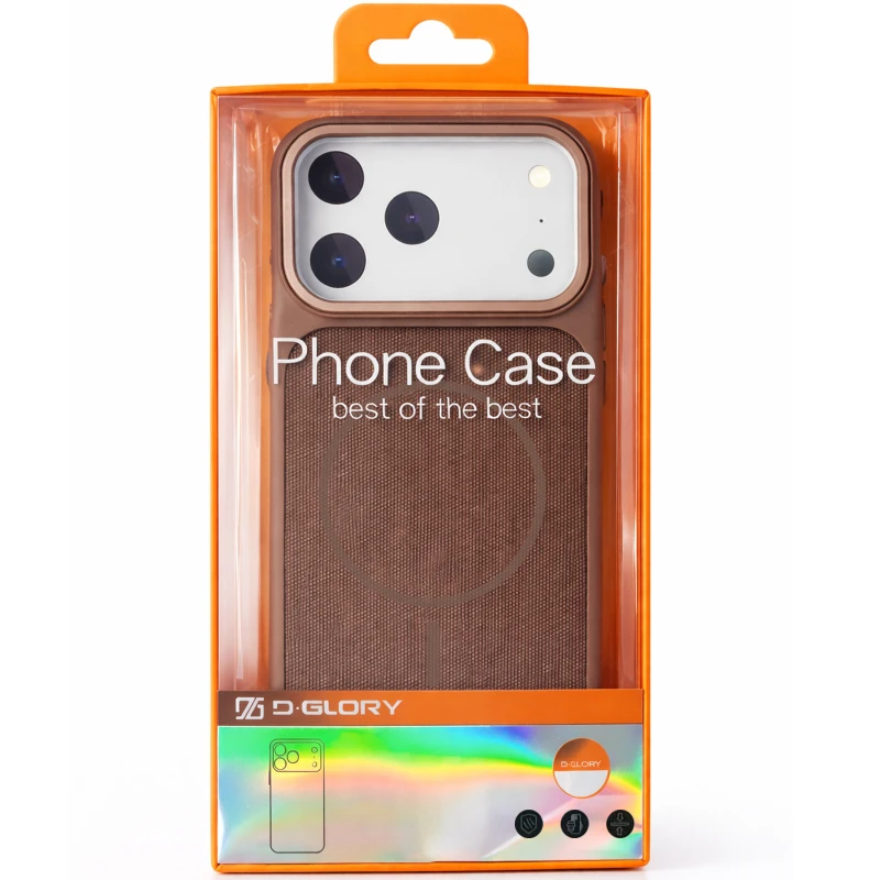 Чохол TPU TechWoven Hybrid with MagSafe для Apple iPhone 15 Pro Max (6.7") – Desert Gold. Фото 2 з 2