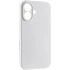 Чехол Silk Full Camera Protective (AA) NO LOGO для Apple iPhone 16 – Белый / White. Фото 1 из 10