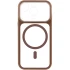 Чохол TPU GETMAN Moon Clear with MagSafe для Apple iPhone 14 Pro (6.1") – Brown. Фото 3 з 6