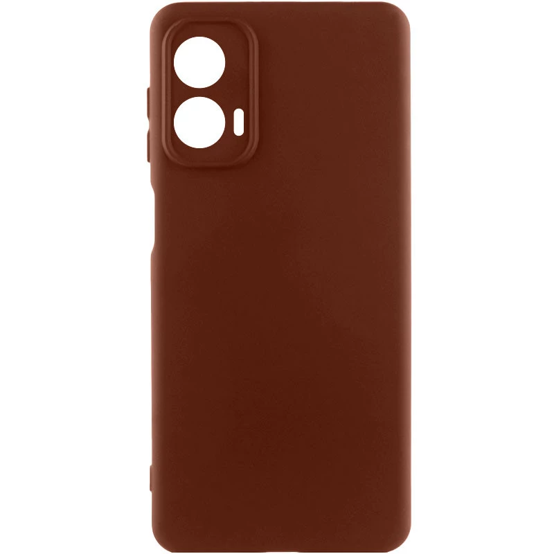 

Чохол Silicone Case Lakshmi Plus з закритою камерою на Motorola Moto G24 (Коричневий / Brown)