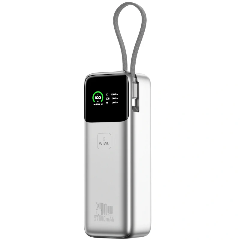 Портативное ЗУ Power Bank WIWU PM201 Power Mega PD240W 27000 mAh фото 1 из 1
