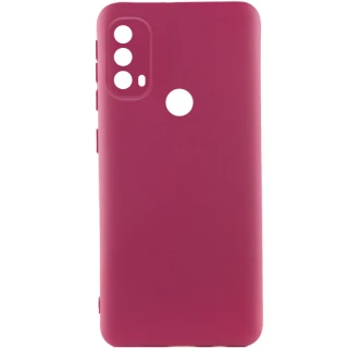 Чехол Silicone Case Lakshmi с закрытой камерой для Motorola Moto E40 фото 1 из 3