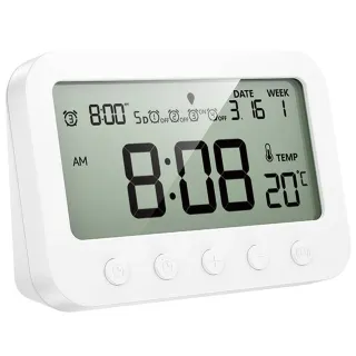 Електронний термогігрометр + годинник Hoco HX44 Indoor фото 1 з 1