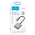 Переходник Hoco UPA34A Type-C to Type-C*2 – Metal gray. Фото 2 из 5