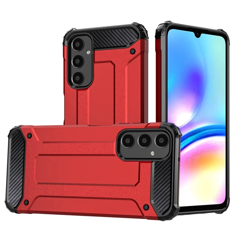 Противоударный чехол с усиленными углами Immortal для Samsung Galaxy A16 4G/5G – Красный. Фото 1 из 3