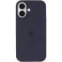 Чохол Silicone Case Full Protective (AA) V2 with MagSafe для Apple iPhone 17 (6.3") – Темно-синій / Midnight blue. Фото 5 з 11