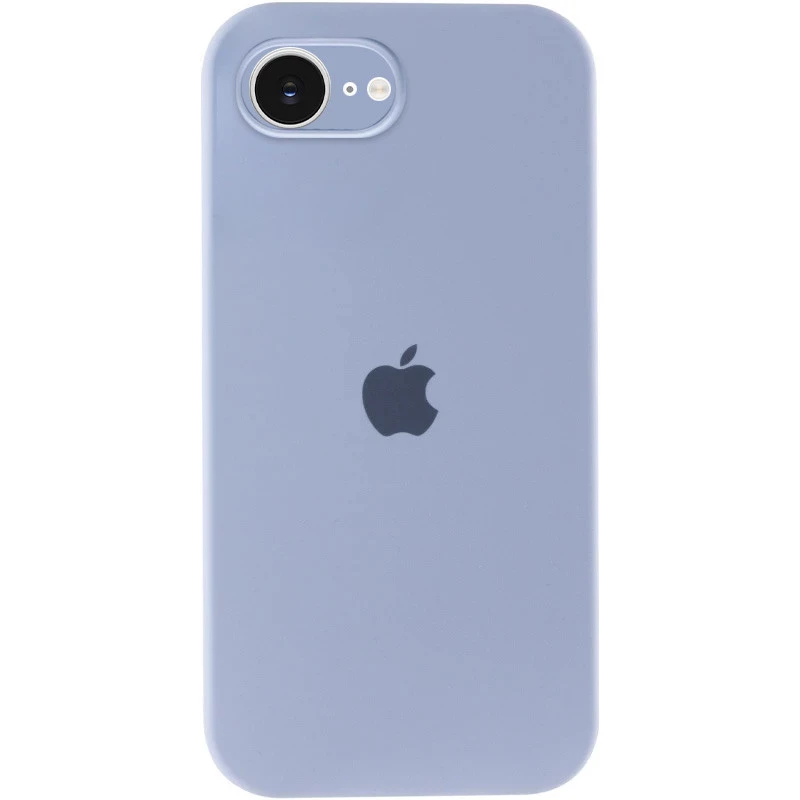 Чохол Silicone Case з закритим низом на Apple iPhone 17e (6.1") – Блакитний / Lilac Blue. Фото 1 з 6
