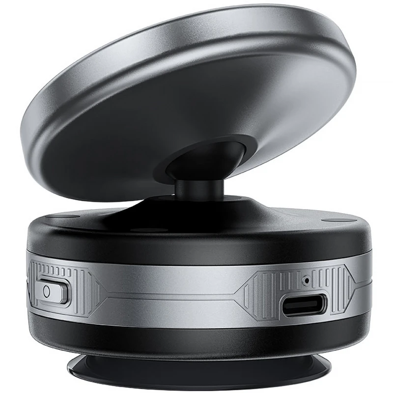 Автотримач з БЗП Acefast E29 Magnetic Wireless Charging Auto Fix 15W – Metal gray. Фото 2 з 4