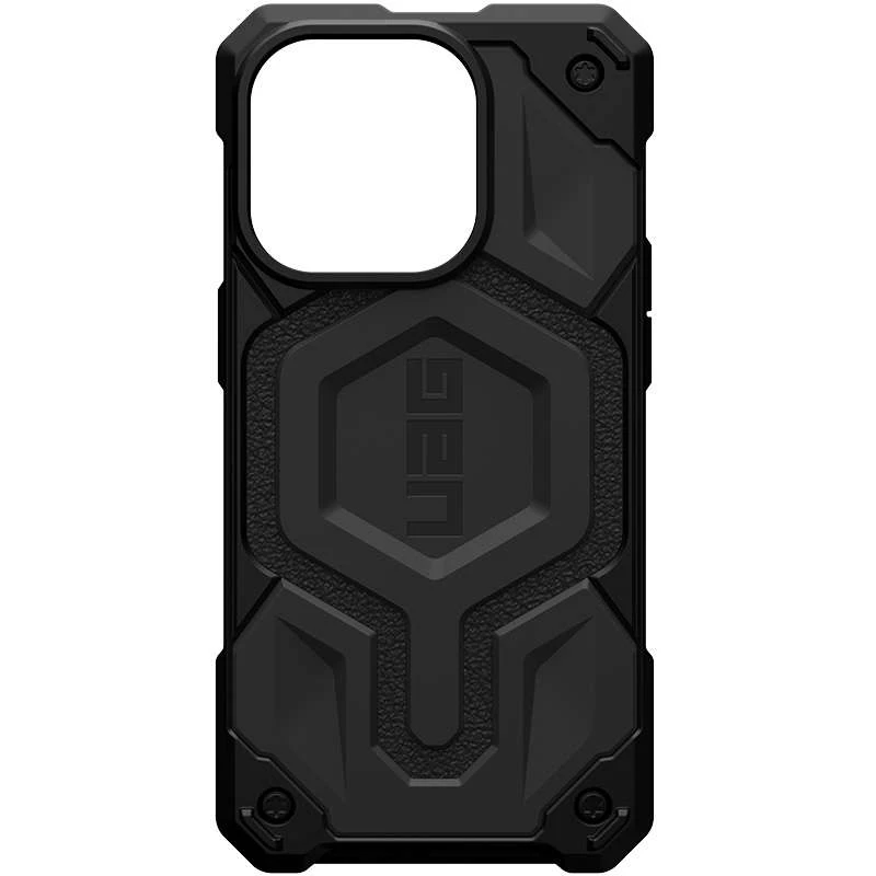 

Ударостійкий чохол UAG Monarch Pro with MagSafe Leather на Apple iPhone 14 (6.1") (Чорний)