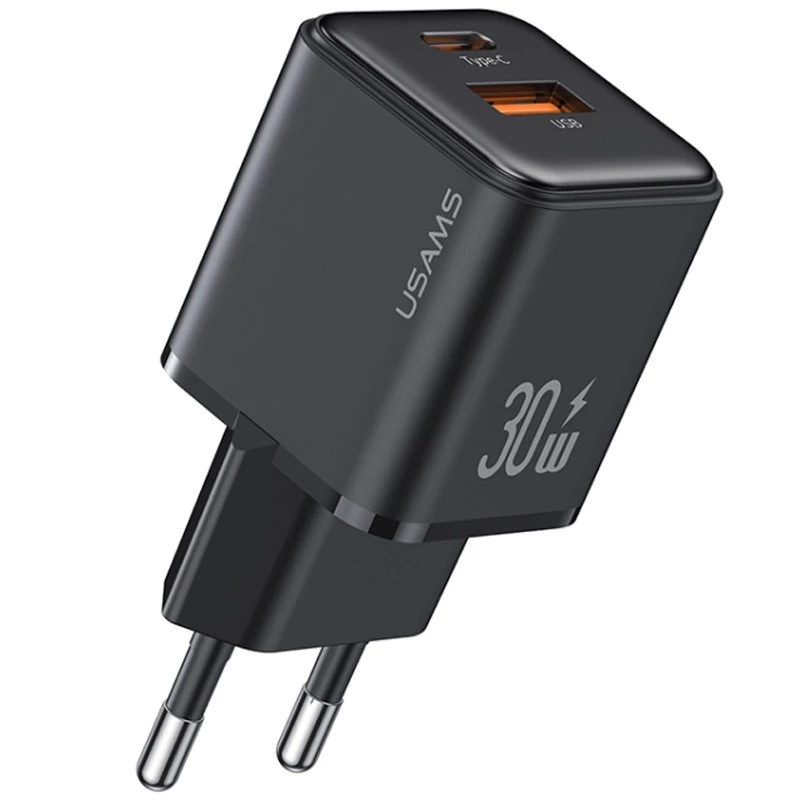 

МЗП Usams US-CC189 PD30W + QC3.0 A+C X-ron Series (Black)