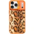 Чохол TPU+PC Wild Leopard with MagSafe and Lens для Apple iPhone 17 Air (6.5") – Orange. Фото 1 з 3