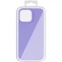 Чехол с закрытым низом Silicone Case для Apple iPhone 15 (6.1") – Сиреневый / Dasheen. Фото 4 из 4