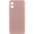 Кольоровий силіконовий чохол GETMAN із закритою камерою для Motorola Moto E13 – Рожевий / Pink Sand. Фото 1 з 4