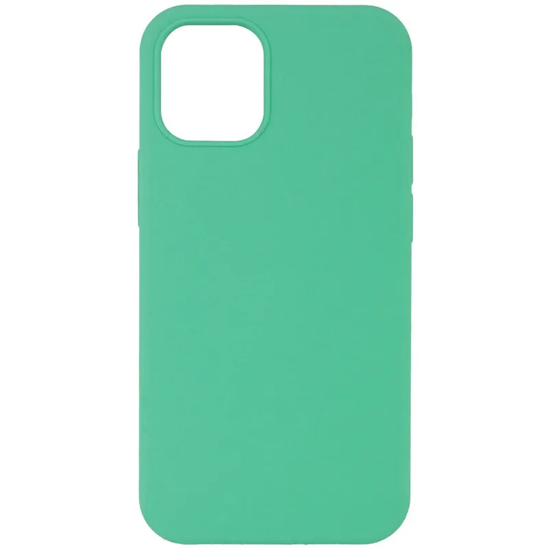 Чехол Silk Full Protective (AA) NO LOGO для Apple iPhone 15 Pro (6.1") – Зеленый / Spearmint. Фото 3 из 8