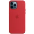 Чохол Silicone case Premium з Magsafe на Apple iPhone 12 (6.1") – Червоний / Red. Фото 1 з 8