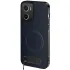 TPU+PC чохол Carbon Kickstand Magnetic Case для Motorola Moto G06 – Sapphire blue. Фото 1 з 2