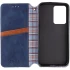 Чехол книжка GETMAN Cubic для Samsung Galaxy S25 Ultra – Синий. Фото 2 из 4