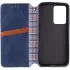 Чехол книжка GETMAN Cubic для Xiaomi Redmi Note 17 Pro Max – Синий. Фото 2 из 2