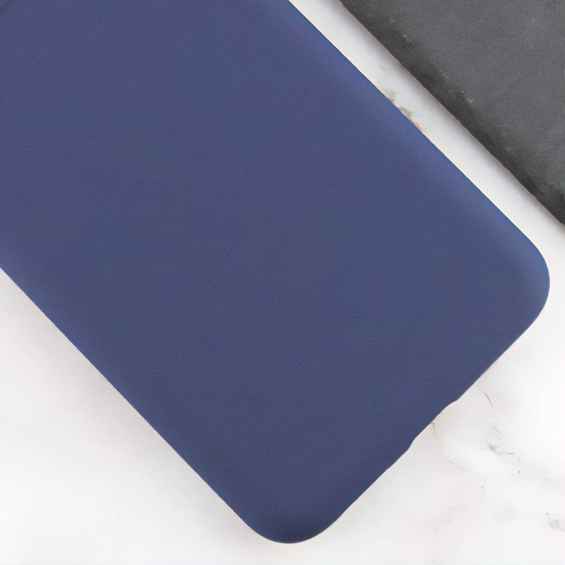 Чохол Silicone Case Lakshmi Premium з закритою камерою на Xiaomi Redmi Note 13 4G – Темно-синій / Midnight blue. Фото 3 з 3