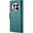 Шкіряний чохол-книжка CaseMe Nappa leather для Xiaomi Redmi Note 15 Pro 5G – Green. Фото 5 з 9