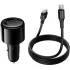 АЗУ Hoco Z69B Vivido PD57W+QC3.0 (1USB-A/2C) + кабель Type-C to Type-C – Black. Фото 3 из 6