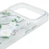 TPU+PC чехол Clear Garden with MagSafe для Apple iPhone 17 Pro (6.3") – White Gardenia. Фото 5 из 6