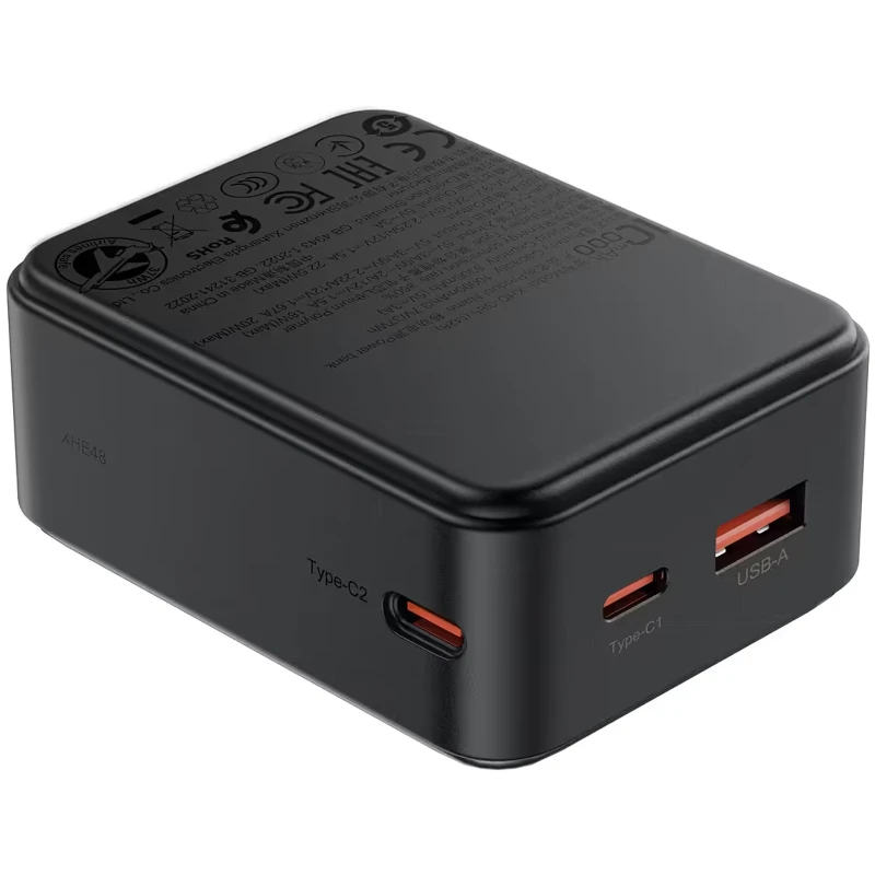 Портативний ЗП Power Bank Acefast M28 22.5W with cable 10000 mAh – Black. Фото 3 з 7
