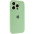 Чохол Silicone Case з захистом камери на Apple iPhone 14 Pro (6.1") – Зелений / Pistachio. Фото 3 з 13