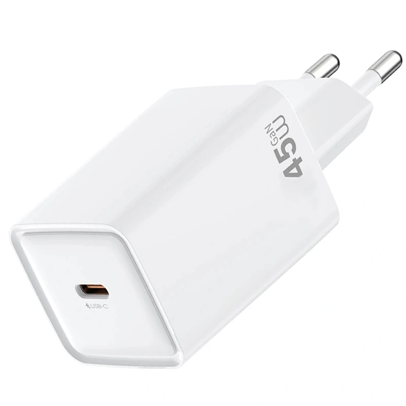 СЗУ WIWU G036 Essen PD45W (1USB-C) – White. Фото 1 из 5