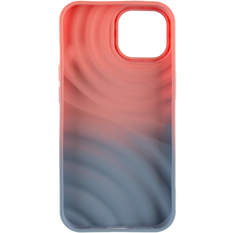 Чехол TPU ColorWave для Apple iPhone 14 – Peach / Sky. Фото 4 из 6