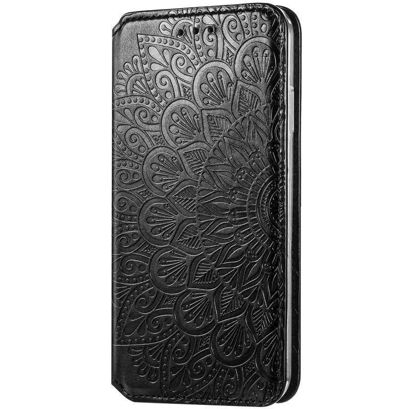 

Чохол-книжка GETMAN мандала на Xiaomi Mi 10T (Чорний)
