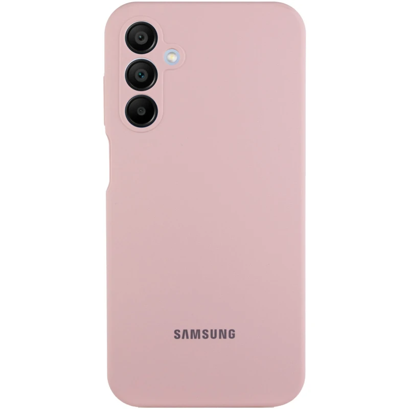 Чохол Silicone Case Lakshmi Premium L з закритою камерою на Samsung Galaxy A14 4G/5G – Рожевий / Pink Sand. Фото 1 з 7