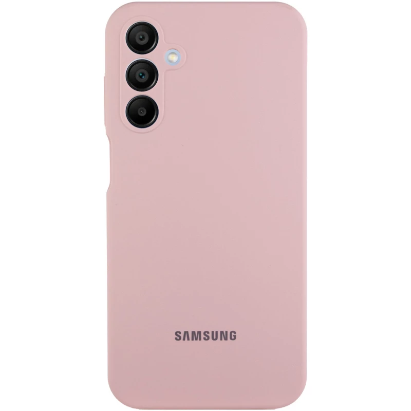 Чохол Silicone Case Lakshmi Premium L з закритою камерою на Samsung Galaxy A15 4G/5G – Рожевий / Pink Sand. Фото 2 з 12