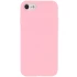 Чохол з закритим низом Silicone Case на Apple iPhone SE (2020) – Рожевий / Pink. Фото 1 з 1