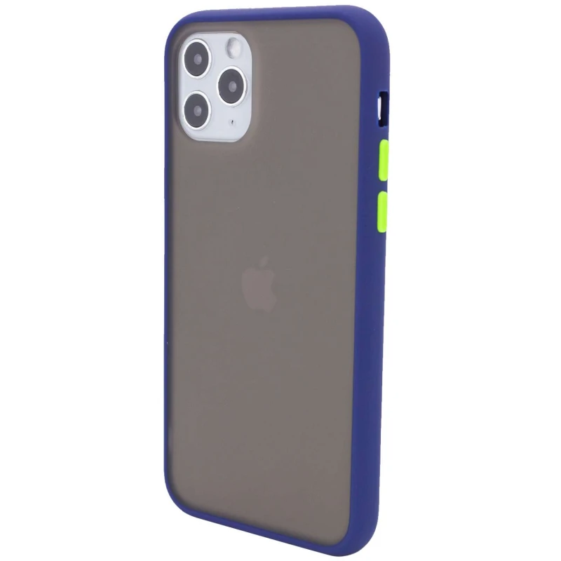 

TPU+PC чохол Color Buttons на Apple iPhone 11 Pro (5.8") (Синій)