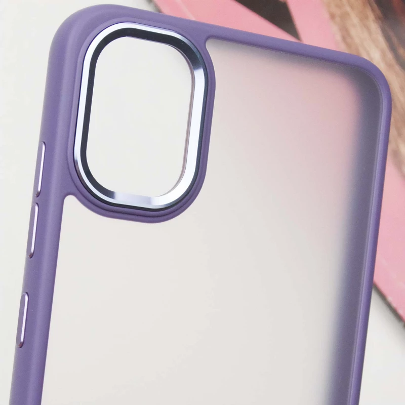 Захистний чохол TPU+PC матовий на Samsung Galaxy A05 – Lavender. Фото 9 з 11