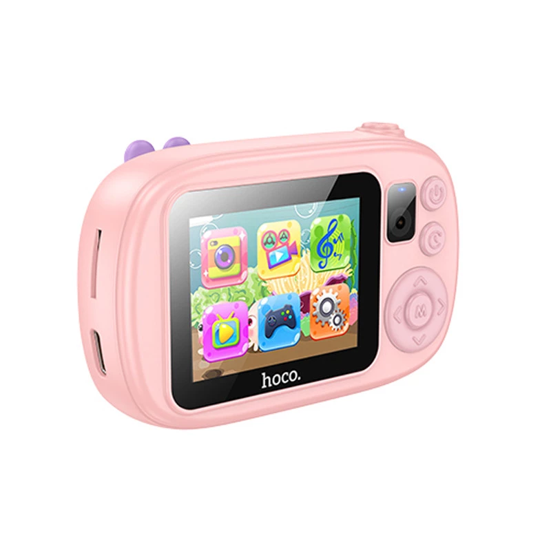 Дитяча фотокамера Hoco DV205 Dual-camera – Pink. Фото 4 з 7