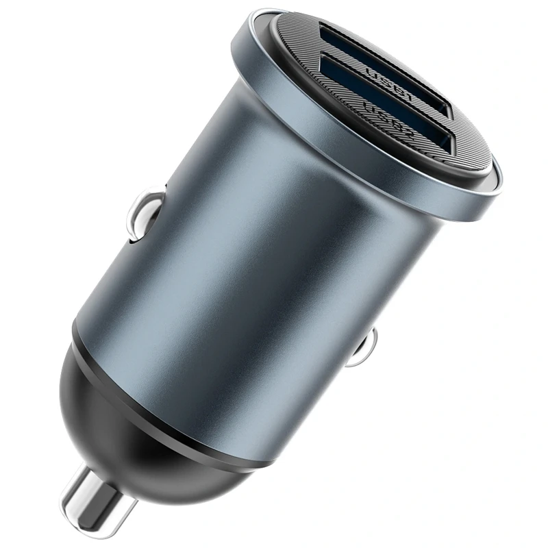 АЗП WIWU CC031 Nano Lite 12W (2USB-A) – Gray. Фото 5 з 5