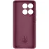 Чохол Silicone Case Lakshmi Premium із закритою камерою для Motorola Edge 60 Fusion – Бордовий / Plum. Фото 4 з 6