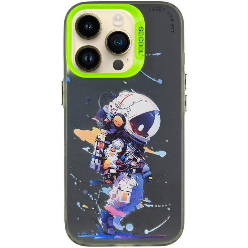 Чохол TPU+PC Street Art для Apple iPhone 15 Pro (6.1") – Astronaut. Фото 4 з 7