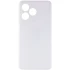 Кольоровий силіконовий чохол із захистом камери на Realme C53 – Білий / White. Фото 1 з 3