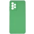 Кольоровий силіконовий чохол із захистом камери на Samsung Galaxy A32 (A326B) 5G – Зелений / Green. Фото 1 з 3