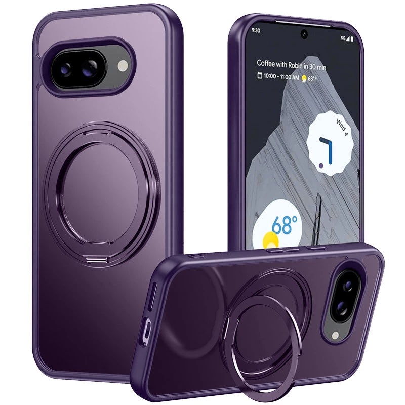Чехол TPU+PC Aura Fold для Google Pixel 9a – Purple. Фото 2 Чехол TPU+PC Aura Fold для Google Pixel 9a – Purple. Фото 2 из 5