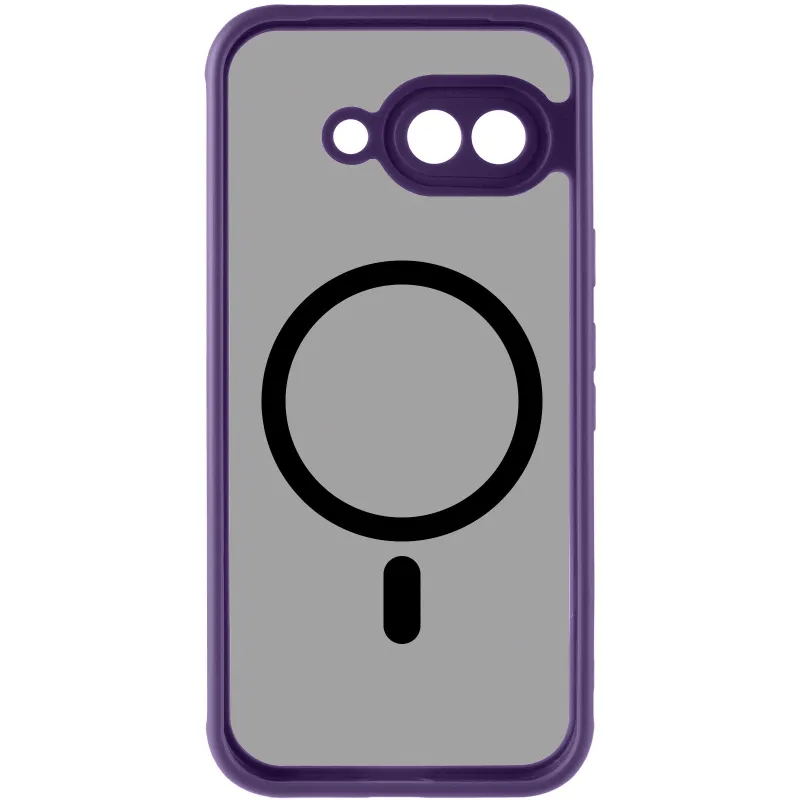 Чехол TPU Bloom with Magnetic Fit для Google Pixel 9a – Purple. Фото 5 из 7