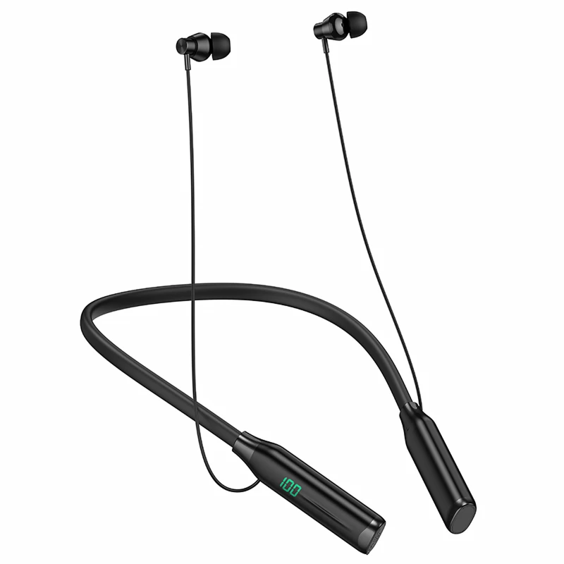 Bluetooth Наушники Hoco ES62 Pretty neck-hang – Black. Фото 3 из 12