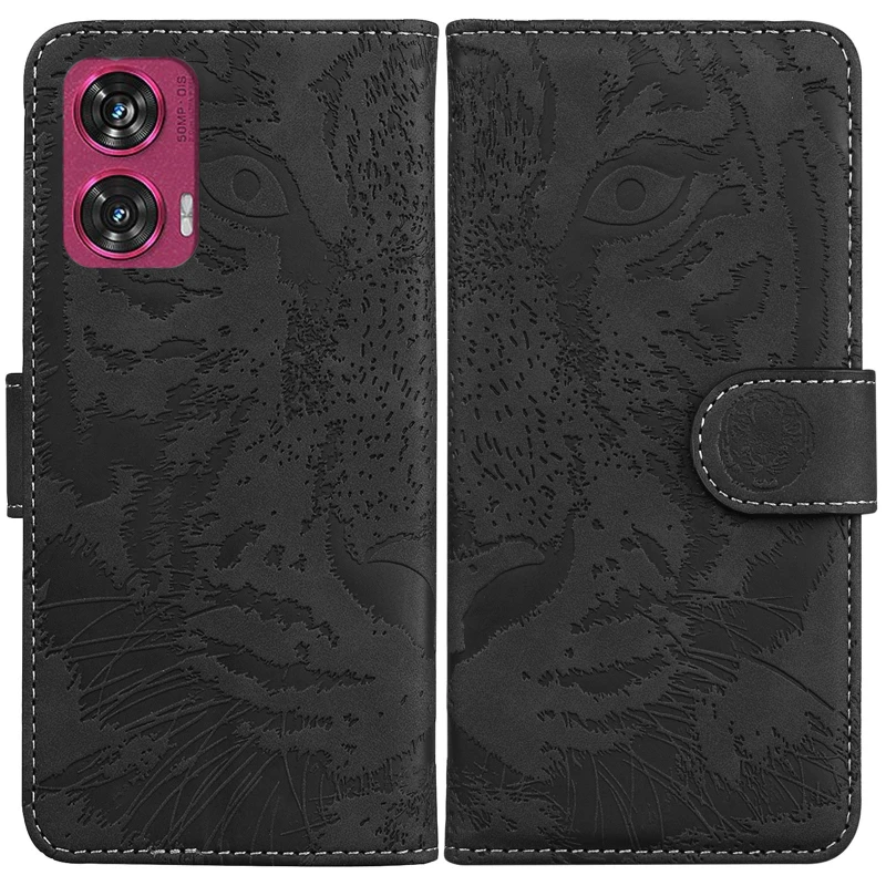 Шкіряний чохол-книжка Tiger для Samsung Galaxy A57 5G – Black. Фото 5 з 5
