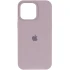 Чохол Silicone Case (AA) Logo with MagSafe для Apple iPhone 11 Pro Max (6.5") – Сірий / Lavender. Фото 3 з 6